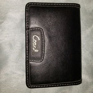 Coach business card case